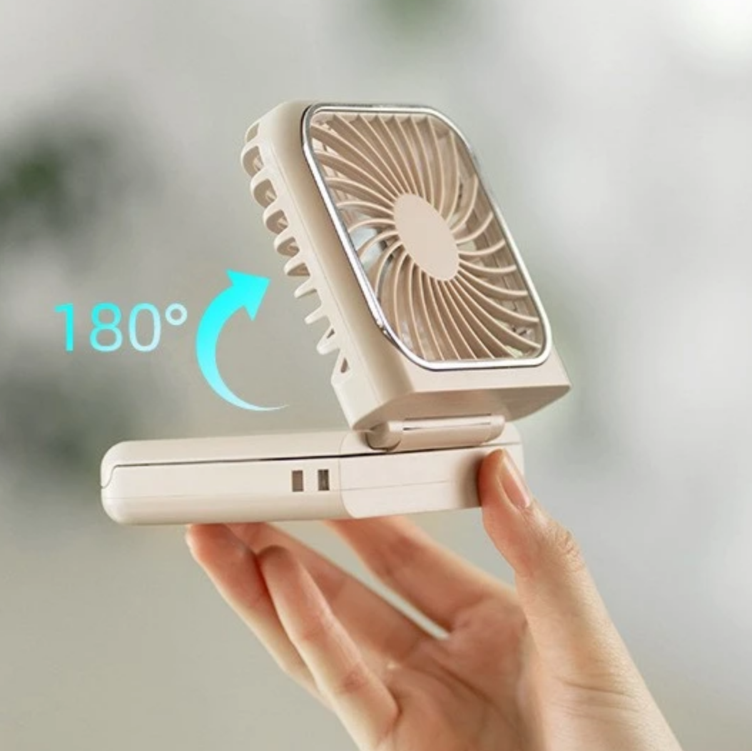 Mini fan be hanging around the neck and foldable - Image 3